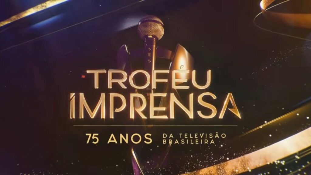 Assistir Troféu Imprensa online gratuitamente neste domingo (26/04/2026) Logo Troféu Imprensa 2026